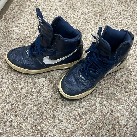 Blue Nike Air Force 1 size 10 - Picture 10 of 15